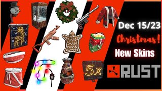 Rust New Christmas Skins Santas CoatGingerbread Man AKFrostys FridgeWrapped Furnace amp More [upl. by Rothmuller]