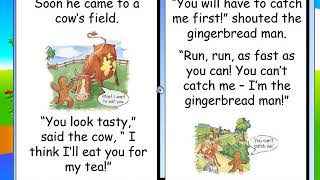 Audiobook gratis in inglese PER BAMBINI The gingerbread man [upl. by Ellevel433]