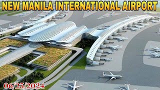 Sunday update Bulacan Airport NEW MANILA INTERNATIONAL AIRPORT UPDATE 06232024 [upl. by Ranzini]