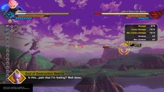 Dragon ball xenoverse 2 vanishing ball combo [upl. by Ramal949]