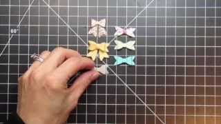 Paper Smooches Bow Die HowTo [upl. by Moises]