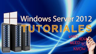 Windows Server 2012 Essentials  Jugando con el sistema tras la instalacion [upl. by Iahcedrom165]