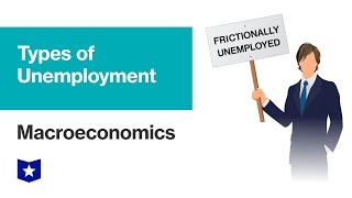 Types Of Unemployment  Macroeconomics [upl. by Eserehs]