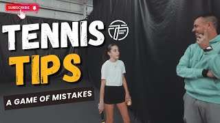 Tennis tips amp tactics A game of MISTAKES first and foremost  TWYNAM TENNIS [upl. by Ahsatal]