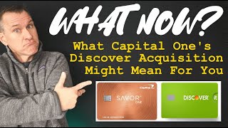 WHAT NOW My Predictions on Capital One  Discover Credit Card Future If The Deal Goes Through [upl. by Euphemia]