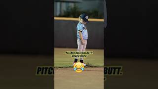 🤯 Kids taunt baseball pitcher 😂 coachpitch youthbaseball baseball littleleague tball micdup [upl. by Ahsekin]