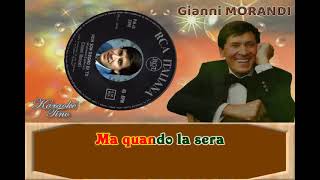 Karaoke Tino  Gianni Morandi  Non son degno di te [upl. by Elokin82]