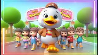 quotWaddles Ducks Waddle Parade A Lively March of Fun Song for Kids with Lyrics [upl. by Izak844]