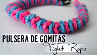 Pulsera de Gomitas Tight Rope con una Pinza [upl. by Jeritah]