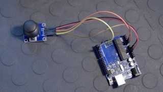 How to connect and use an Analog Joystick with an Arduino  Tutorial [upl. by Fancie404]