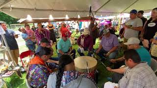 Cozad Singers  Cherokee Powwow 2021  Contest [upl. by Eleanora]