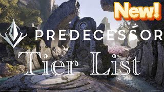 New In Depth Predecessor Tier List Argus is still S Tier [upl. by Terrej]