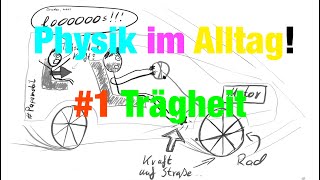 TRÄGHEIT im Alltag ganz einfach erklärt  Der Physiklehrer [upl. by Attekram]