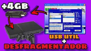 Como USAR USB UTIL y DESFRAGMENTAR los JUEGOS de PS2 [upl. by Analram]