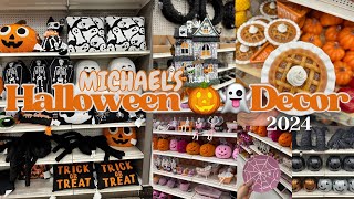 NEW 🎃 HALLOWEEN 2024 DECOR AT MICHAELS NEW HALLOWEEN COLLECTION NEW FALL CANDLES halloween2024 [upl. by Chuck]