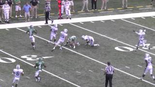 Tulane Football highlights vs North Texas 10513 [upl. by Malvia]