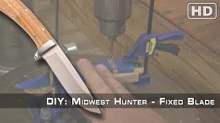 How To Build The Midwest Hunter Knife Kit by KnifeKitscom [upl. by Damle]