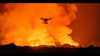 Drone shot a powerful eruption of the volcano Etna highest volcano in Europe  Drone video [upl. by Fernande]