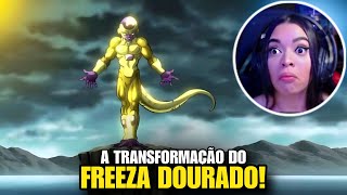 VIC REACT  A TRANSFORMAÇÃO DO FREEZA DOURADO [upl. by Lertnom]