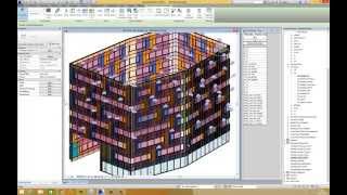 Case Study3 Part A A modular facade in Revit [upl. by Epoh454]