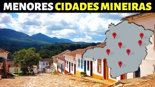 10 CIDADES MAIS PEQUENAS DE MINAS GERAIS [upl. by Yelsnit]