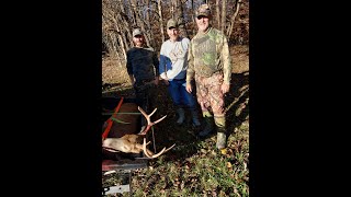 Indiana Deer Hunting The RutBuck Down 2024 [upl. by Nanyt]