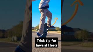 Future Pro Skaters Guide to Inward Heels 🔥 Master This Trick skateflowtips learntoskate [upl. by Ednew]