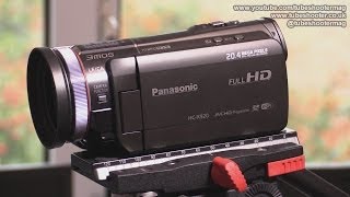 Review Panasonic HCX920 camcorder [upl. by Bezanson]