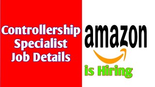 Controllership Specialist ll Amazon jobs ll SQL ll TABLEAU ll MSOFFICE ll [upl. by Aramoix]