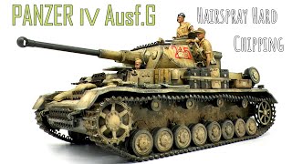 135 PANZER Ⅳ AusfG 【How to do Hairspray Chipping】TAMIYA TANK MODEL scalemodel howtopaint [upl. by Quirk996]