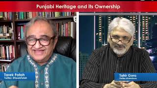 Tarek Fatahs Exclusive chat with Tahir Gora in Punjabi on Indian Heritage issue [upl. by Nyvar]