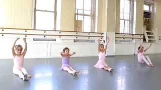 The Joffrey Ballet School NYC Pre Ballet 2 Class feature from The Childrens Program [upl. by East406]