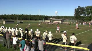 2012 SOUTHERN REG MIDDLE SCHOOL FOOTBALL VS BARNEGAT HOME [upl. by Fabri]