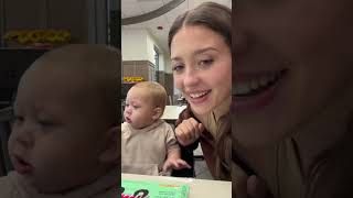 rustyn vlog baby family subscribe [upl. by Nahtnahoj]