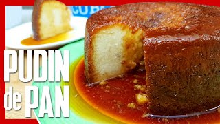 😋 Cómo Hacer PUDIN DE PAN ► RAPIDO Y FACIL al Estilo Cubano [upl. by Rior]