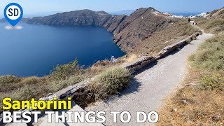 Best Things to Do in Santorini  SantoriniDavecom [upl. by Eissed996]