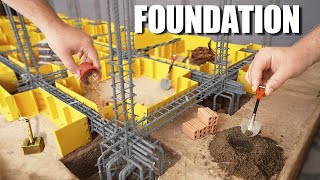 How to Make House Foundations from Scratch [upl. by Dorkas]