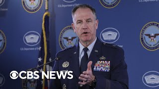 Pentagon holds briefing as US prepares to deploy troops to southern border  full video [upl. by Yrffoeg]