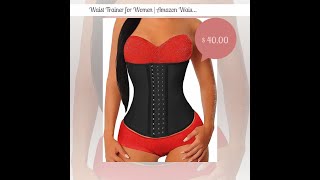 Waist Trainer for Women  Amazon Waist Trainer  Shorts [upl. by Harahs24]