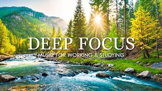 Work Music for Concentration  12 Hours of Ambient Study Music to Concentrate 7 [upl. by Nomsed]