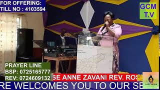 GENESIS GOSPEL CHURCH MBALE REV ROSE ZAVANI Live Stream [upl. by Ruggiero]