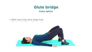 Glute bridge [upl. by Aisena]