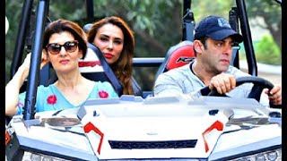 Salman Khan Goes On Drive With Iulia Vantur And Sangeeta Bijlani On His Birthday [upl. by Jarrell656]