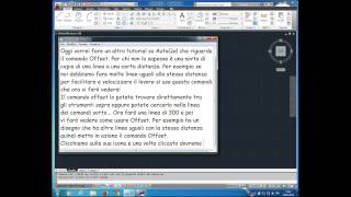 Tutorial AutoCad comando Offset [upl. by Scevo]