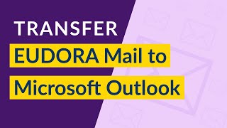 Eudora to PST – How to Import Eudora Mail to Outlook 2019 2016 2013 [upl. by Geraldine]