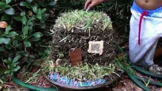 Model of a Sod House  By the Banks of Plum Creek Little House [upl. by Girardo]