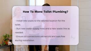 How To Move Toilet Plumbing  CountyOfficeorg [upl. by Aiela]