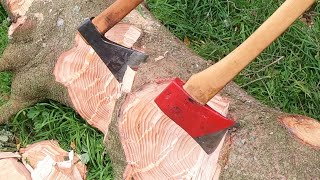 Axe Review amp Test Gransfors Bruk Hults Bruk Council Tool Ochsenkopf Muller Rinaldi [upl. by Fariss150]