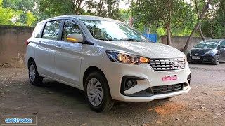 Maruti Suzuki Ertiga VXi CNG 2020  BS6 Ertiga 2020 Features  InteriorampExterior  Reallife Review [upl. by Yerahcaz]