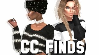 The Sims 4 CC FINDS  HAIR FASHION amp MORE [upl. by Noived]